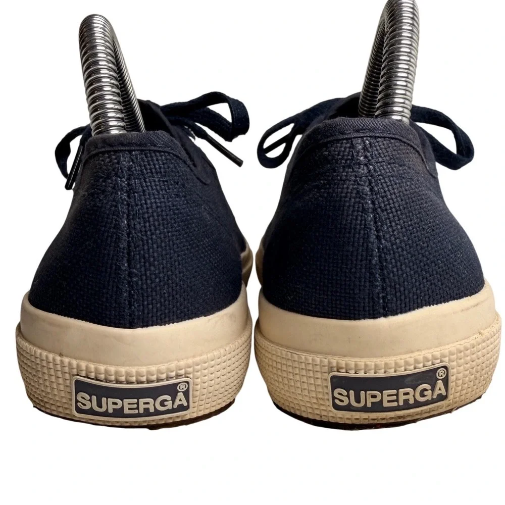 Superga 2750 Cotu Classic Navy Canvas Sneakers EU 39 US 8.5